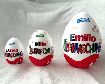 30 cm XXL personalized surprise egg Christmas gift birthday gift Ü-Ei