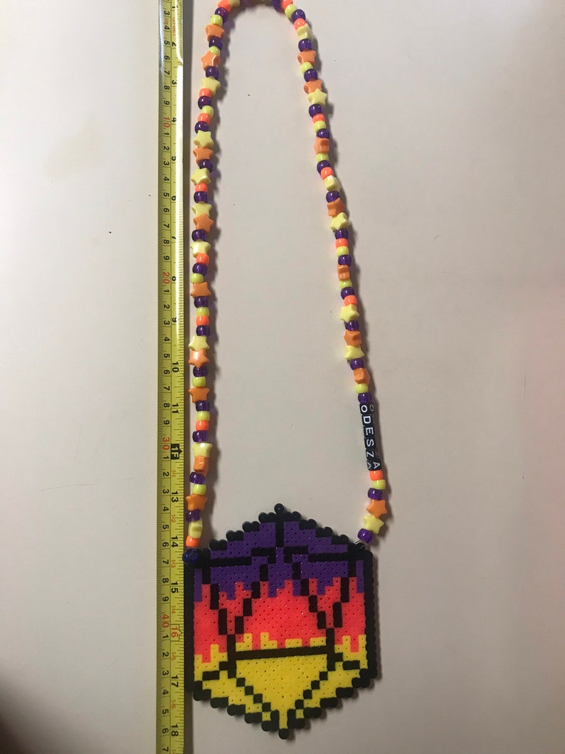 Odesza Perler Necklace Etsy
