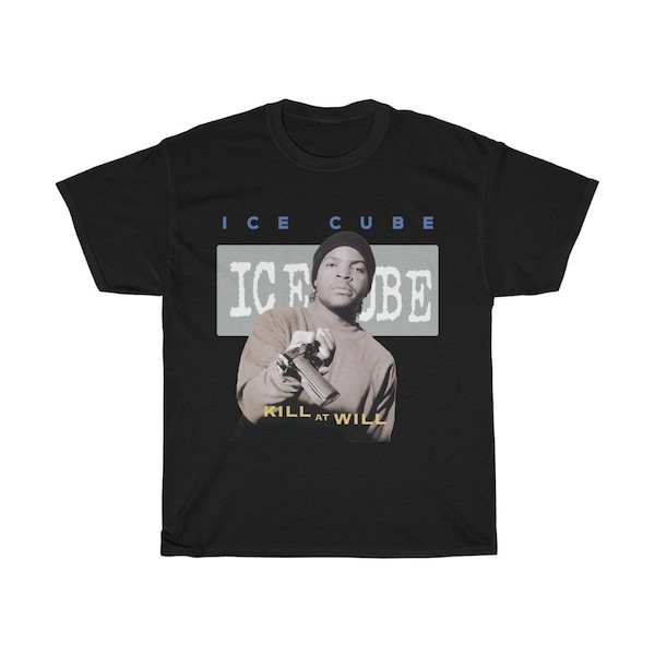 Ice Cube | Kill At Will | Heavy Cotton Tee | Hip Hop T-Shirt