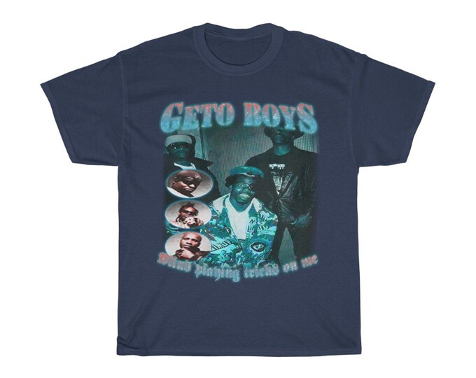 Mind Playing Tricks On Me | Ghetto Boys | Heavy Cotton Tee | Hip Hop Old School