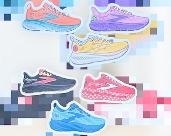 Inspired RunDisney Shoe Stickers