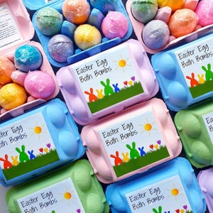 Easter Egg Bath Bombs