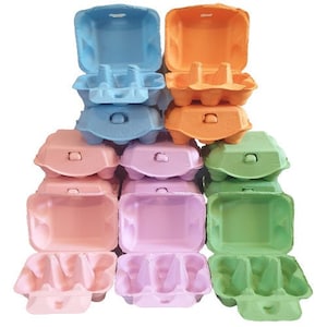 Coloured Egg Cartons perfect for Easter