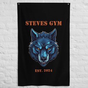 Personalised Gym Flag/Banner