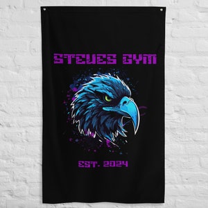 Personalised Gym Flag/Banner