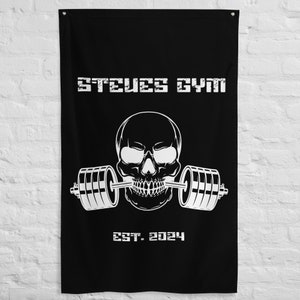 Personalised Gym Flag/Banner