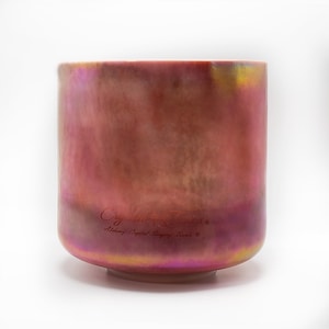 Sold Out Ruby Platinum Alchemy™ Crystal Tones Singing Bowl 8&quot; D-25