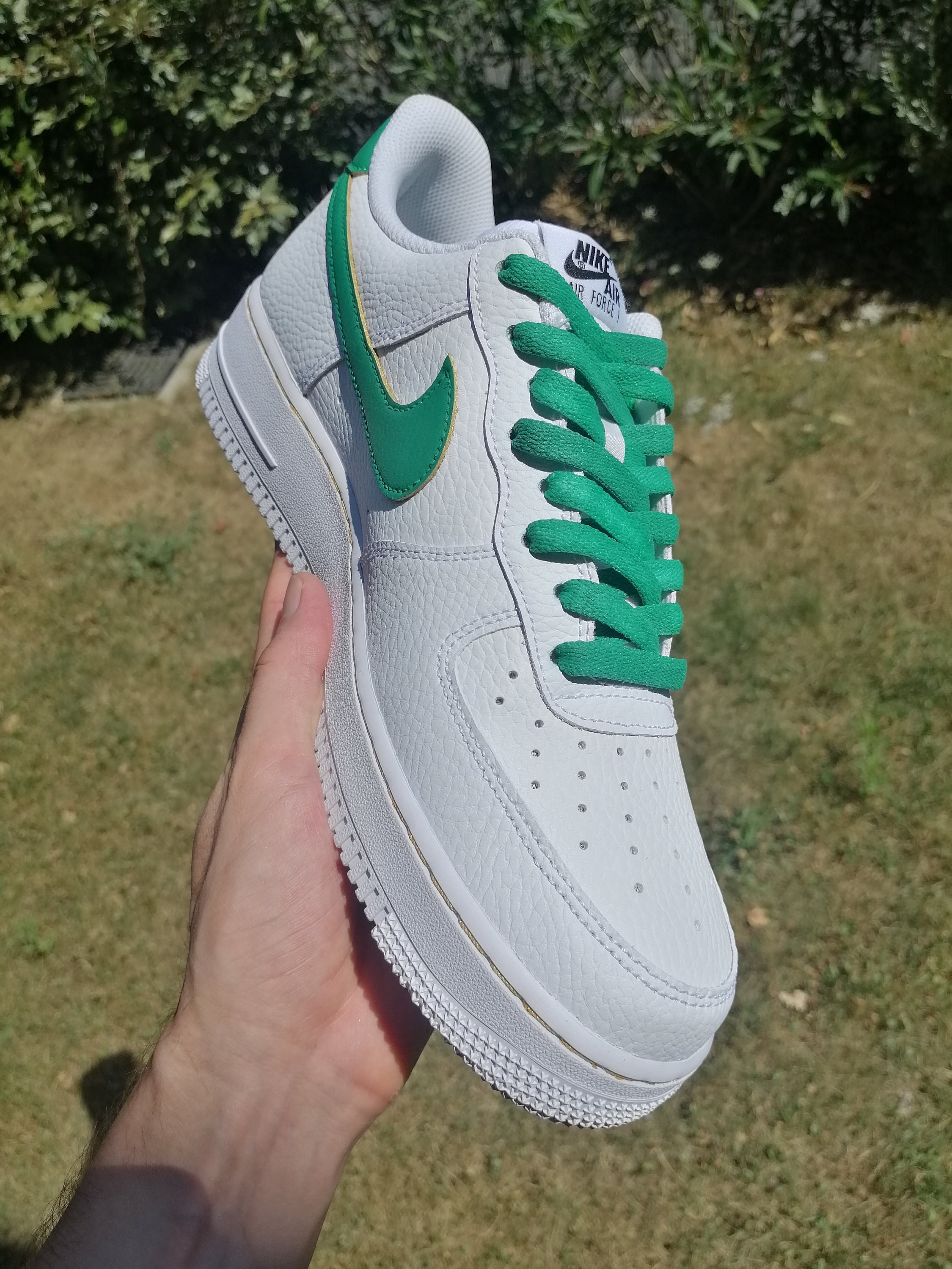 Nike Air Force 1 Custom Green Emerald 