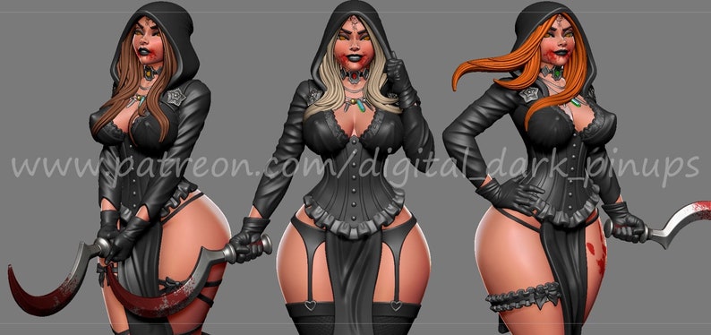 NSFW Resident Evil Village: Alcina Dimitrescu & Töchter Futa - Etsy.de