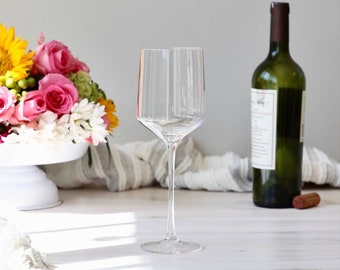 Cascada Handblown Crystal Wine Glass Set