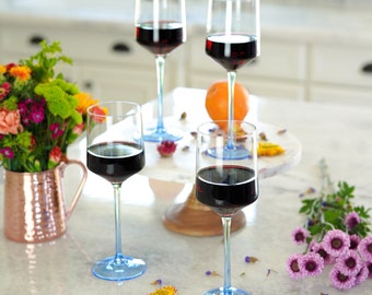 Rio Handblown Crystal Wine Glass Set