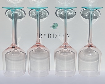 Quetzal Handblown Crystal Wine Glass Set