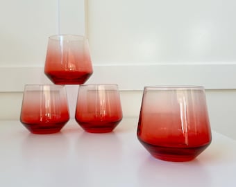 Maple Handblown Crystal Cocktail Glass Set