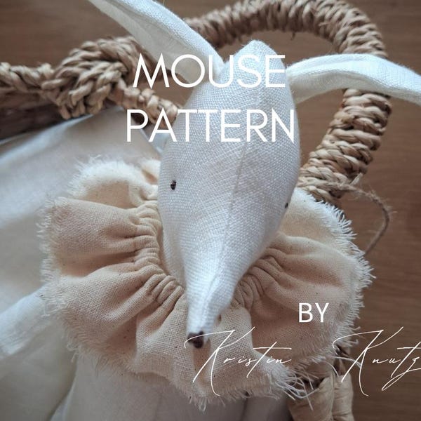 Rufi the house mouse pattern