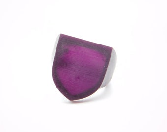 Heraldic shield Signet Ring - Solid - Wax Patterns