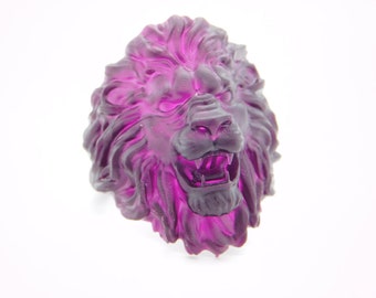 Lion 2 Ring - Wax Pattern
