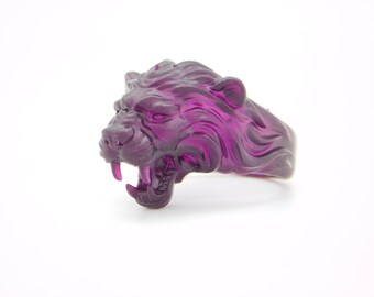 Lion 1 Ring - Wax Pattern