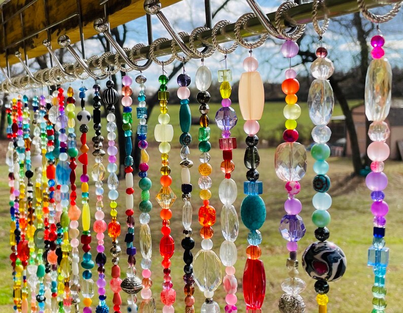 Glass Bead Curtain Etsy