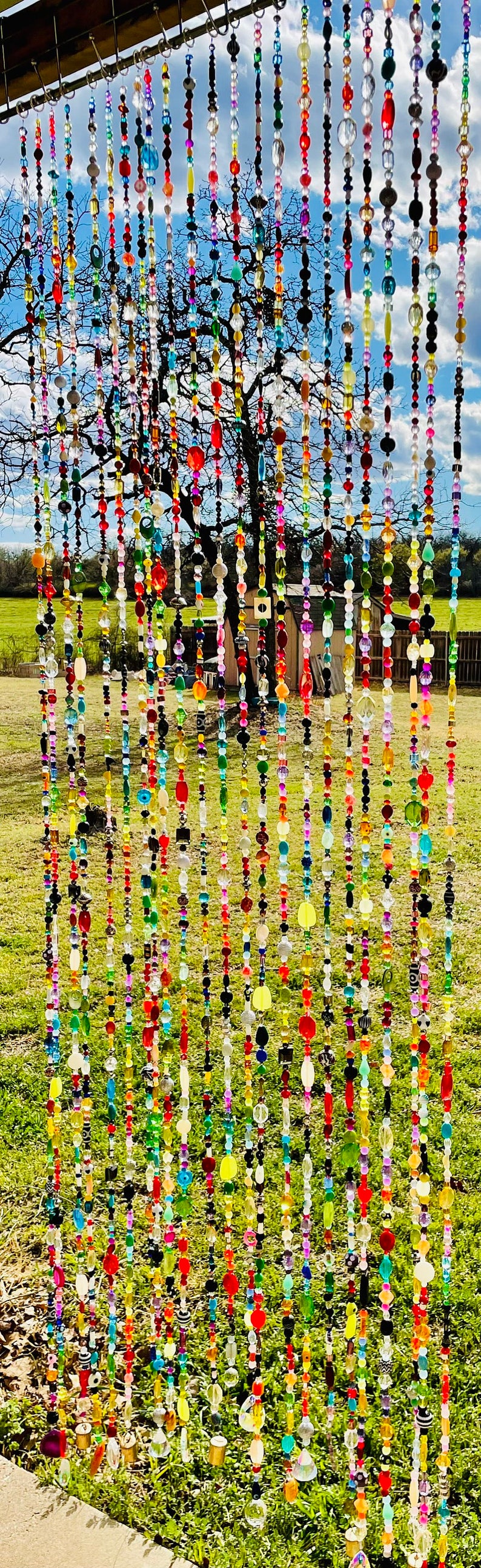 Glass Bead Curtain Etsy