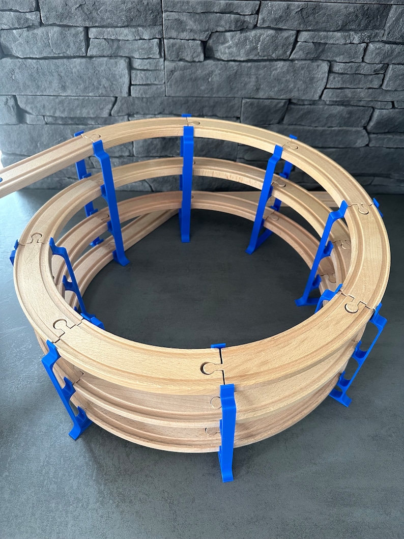 NEW Now With Extension to Go Back Down / Spiral Ramp for the Wooden ...