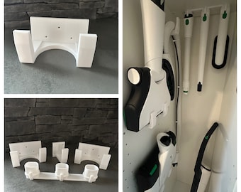 NEW wall bracket for Vorwerk Kobold accessories EB7, AC7, SP7, PB7 / individually or as a set / NEW AC7 for the wall