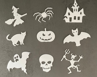 9 magnifiques ornements de décoration d’Halloween à fabriquer et à décorer, imprimés en 3D