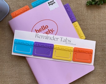 Pestañas para agenda de recordatorios / Marcadores de páginas de tareas pendientes de colores / Clips para marcapáginas / Regalo de material escolar / Accesorios organizadores (Reino Unido)