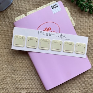 Planner tabs, Bookmarks, Index Tabs, Page Markers, Stationary, Paper Clips, Planner Dividers, Page Marker Tabs, Journal Tabs, Tabbed Planner