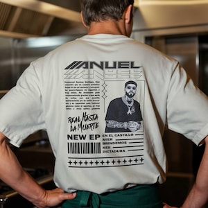 Anuel AA Vektor-Design für T-Shirt, echte Hasta la Muerte SVG, Latein Trap Künstler Digitaler Download, RHLM Fan Art, Brrrrrrr