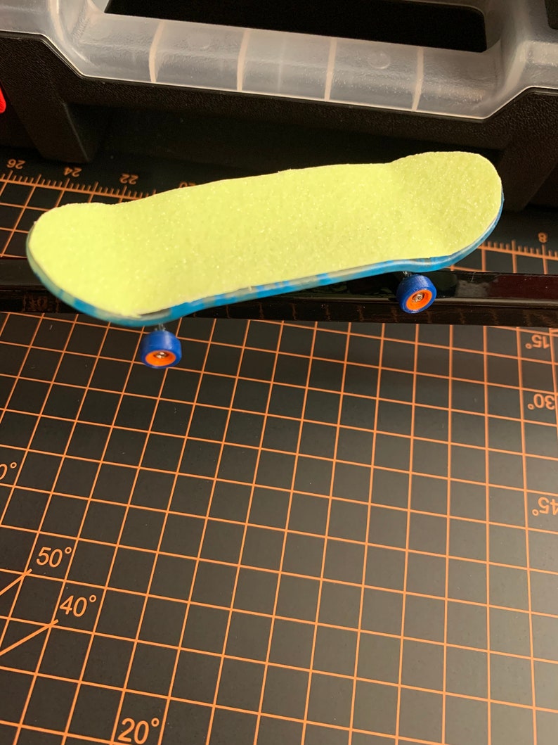 5 Sheet Glow in the Dark Fingerboard Gritty Grip Tape Etsy