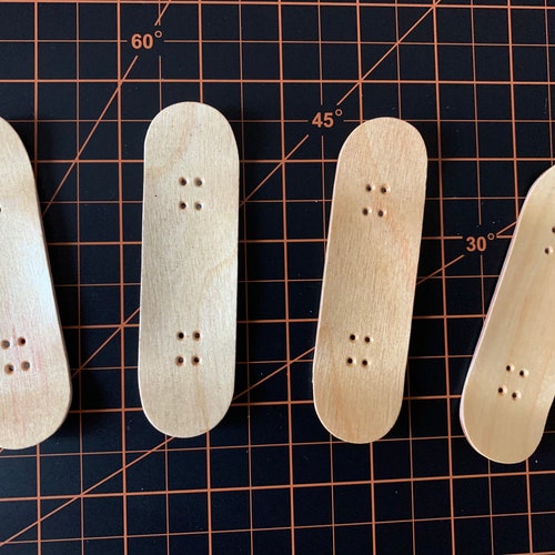 5 Ply Wooden Maple Fingerboard Deck Professional Custom Etsy