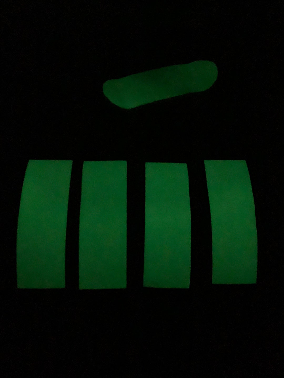 5 Sheet Glow in the Dark Fingerboard Gritty Grip Tape Etsy