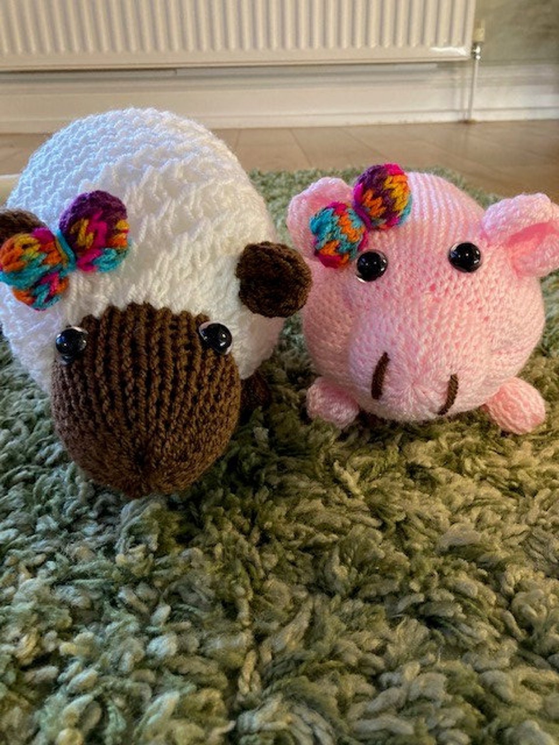 Sandra Sheep Knitting Machine Pattern: Addi Express, Sentro (PDF ...