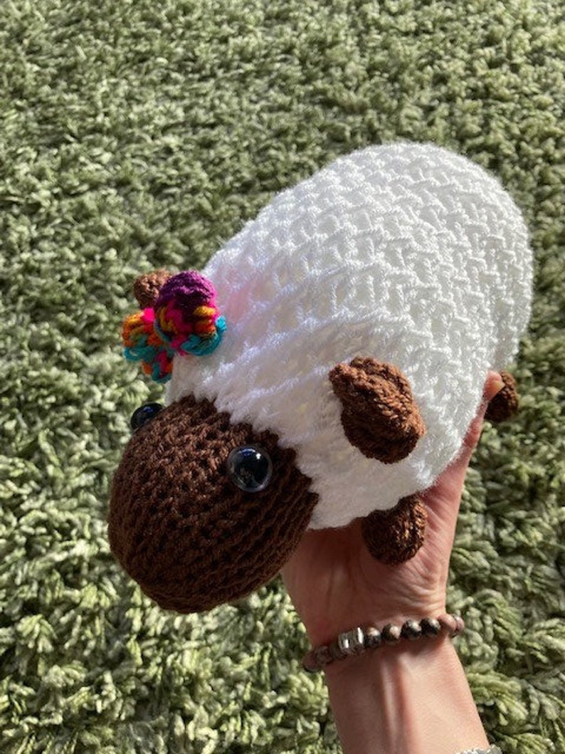 Sandra Sheep Knitting Machine Pattern: Addi Express, Sentro (PDF ...