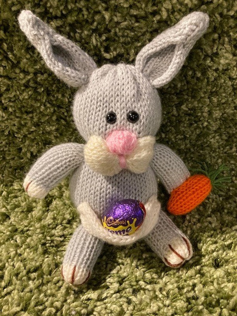 Easter Bunny Knitting Machine Pattern: Addi Express, Sentro (PDF ...