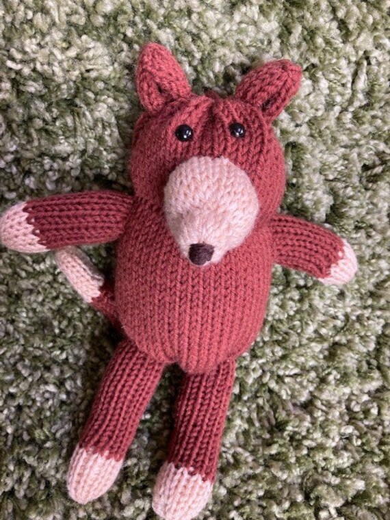 赤ずきんとオオカミの編み機パターン（PDFパターン） - Etsy 日本