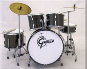 GRETSCH Miniature Drum Set Replica for decoration only