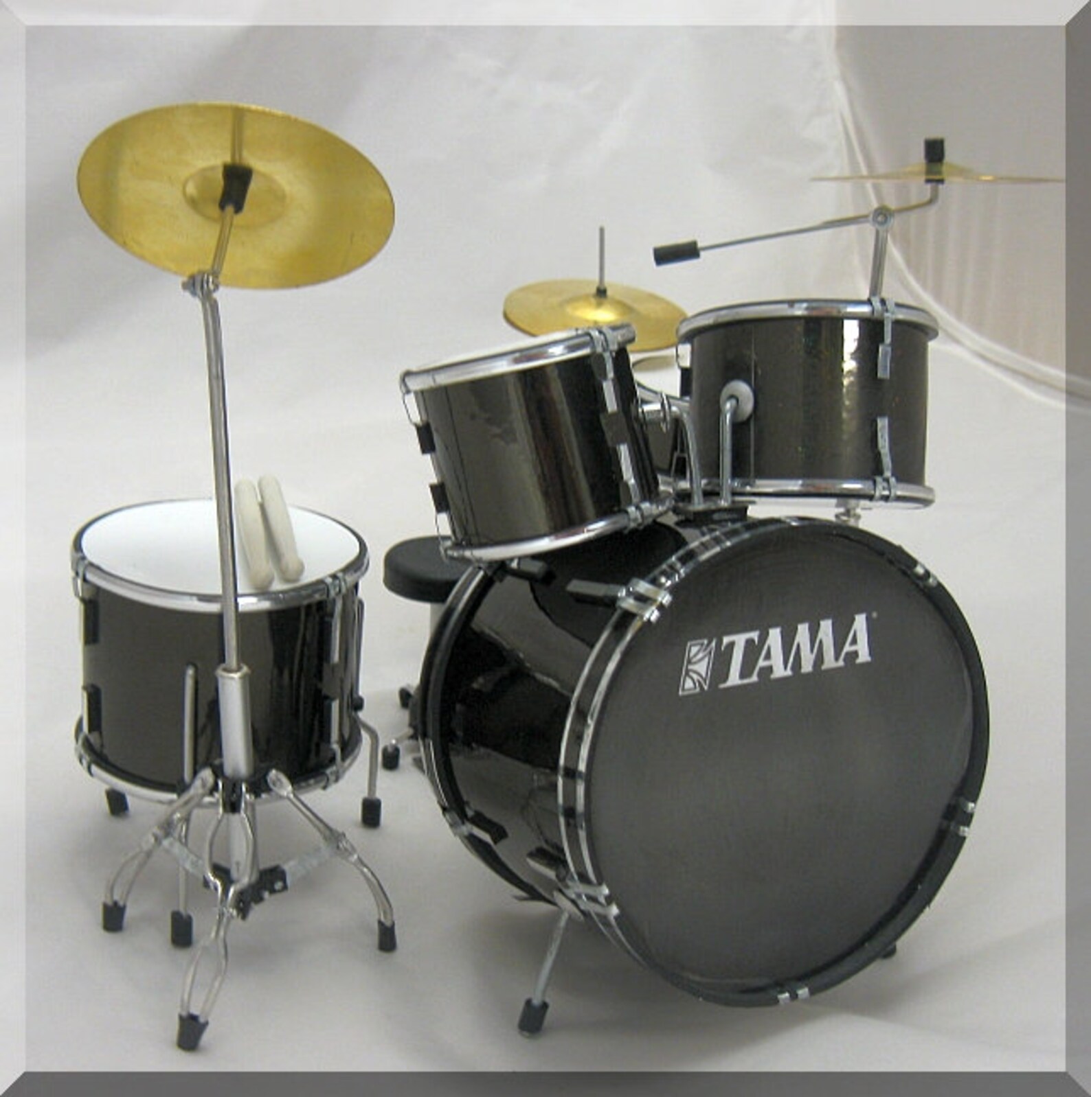 TAMA Miniature Drum Set Replica for Decoration Only Etsy