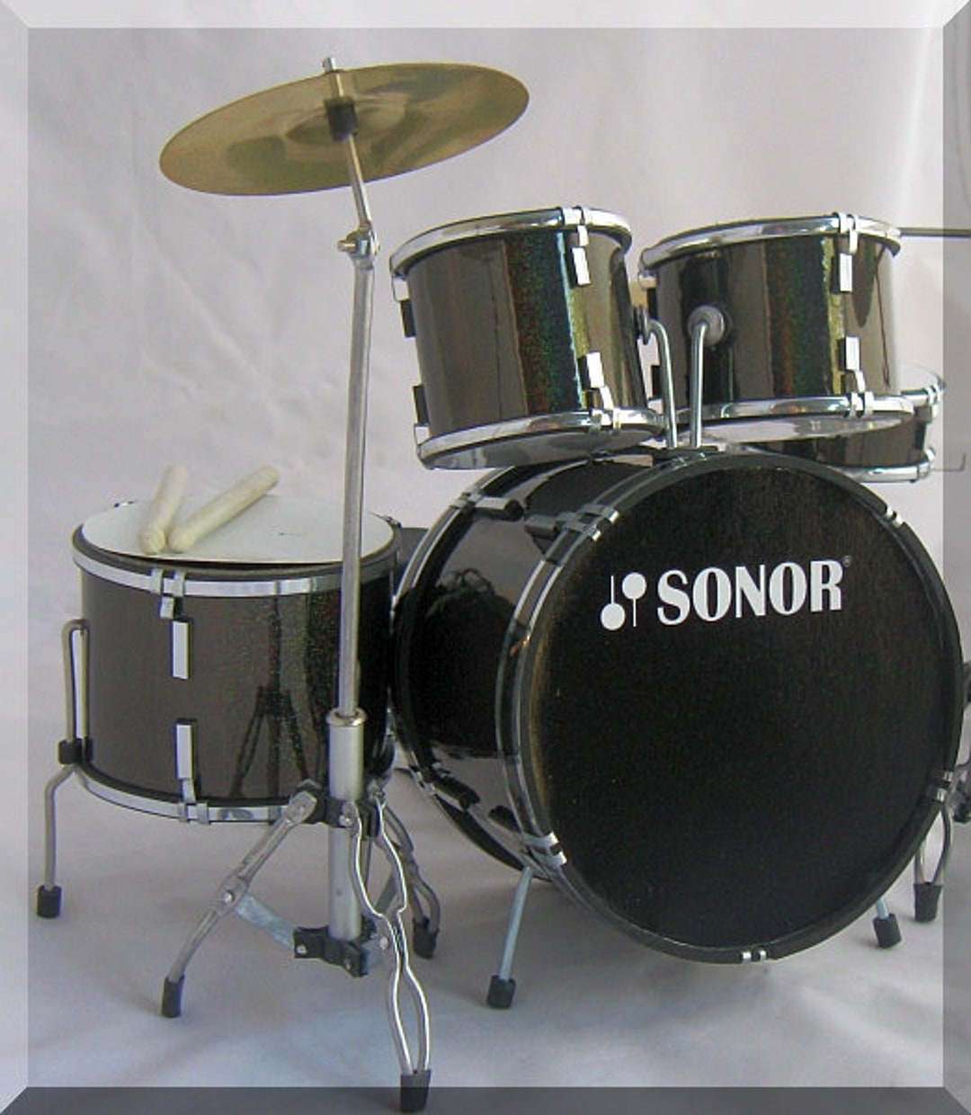 SONOR Miniature Drum Set Replica for Decoration Only Etsy