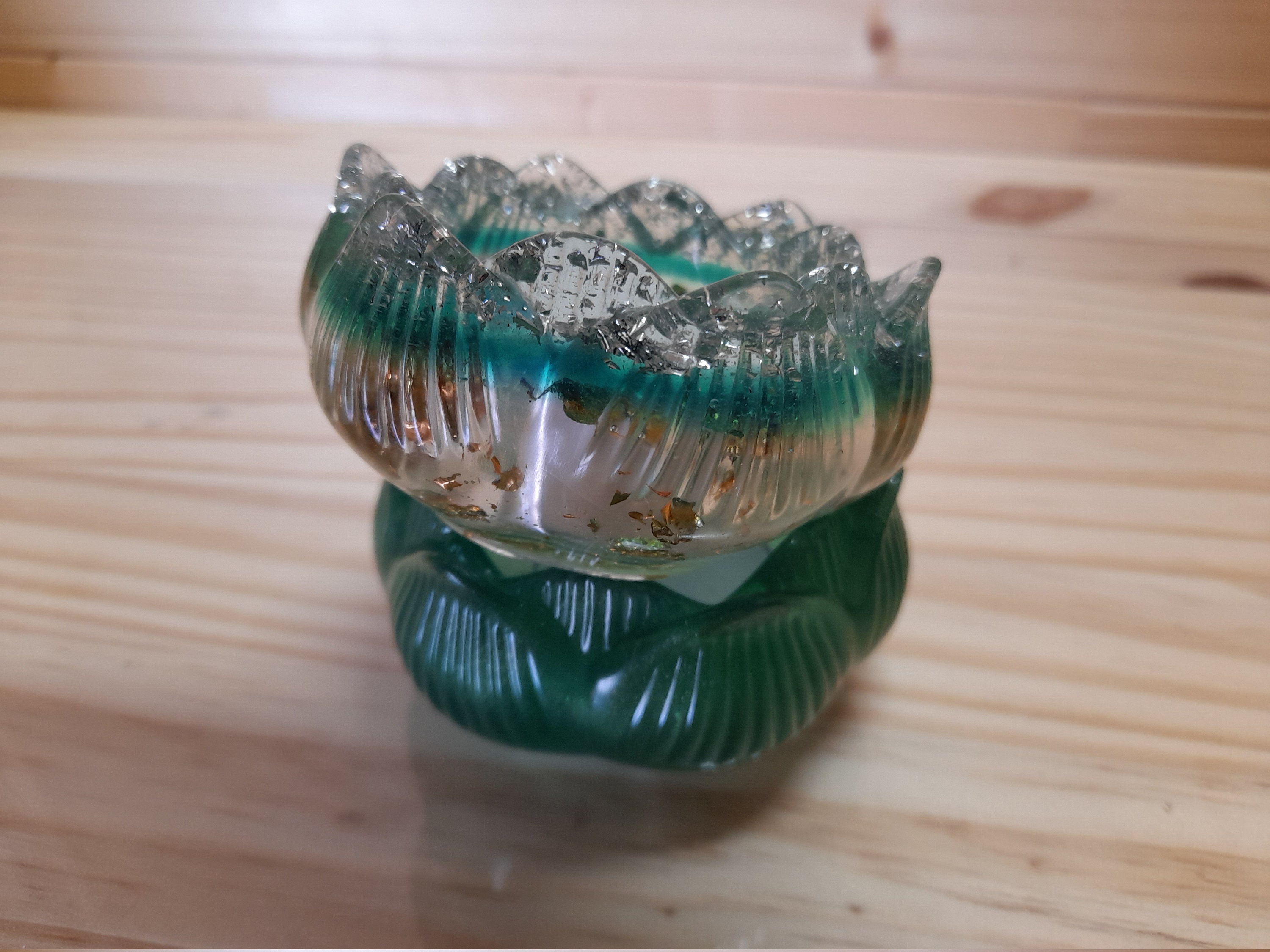 Bougeoir Zen Fleur de Lotus X2