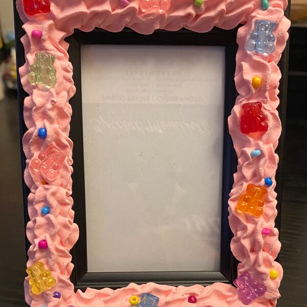Fake Frosting picture frame
