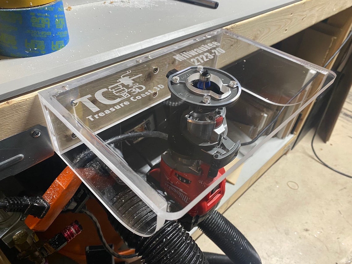 All Acrylic Router Table Mount Etsy