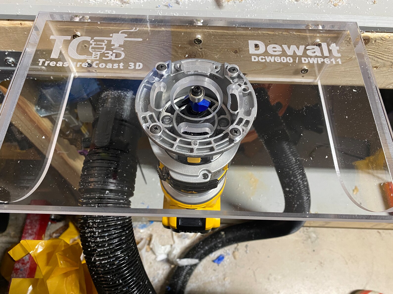 All Acrylic Router Table Mount Etsy