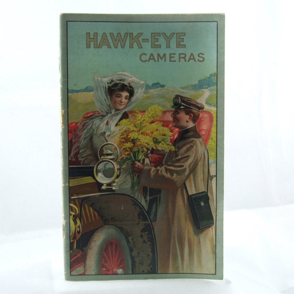 Blair Eastman Kodak Hawk-Eye Cameras Catalog 1908 Weno Box and Stereo Reproduction