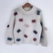 Aria Knit Sweat W Embroidery Sweater Female 1