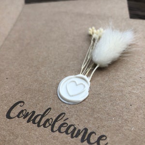 carte "condoléance" ou "merci" image 4