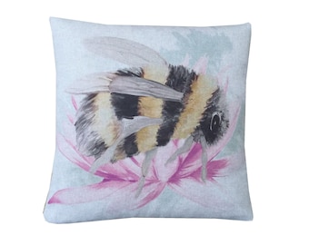 Double Sided Bumble Bee Digitaldruck Country Kissenhülle Geschenkidee