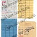 Vintage Library Due Date Cards, Printable Digital Download, Stamped ...