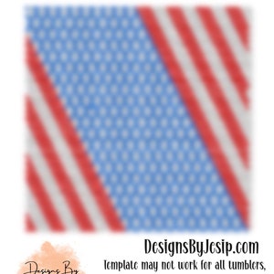 Star Spangled Rhinestone Tumbler Digital Download Template, 20 oz Tumbler Rhinestone Pattern, 20 Tumbler Rhinestone Template