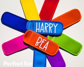 Personalised Ice Pop Holder/Kids Popsicle Holder/Ice Lolly Cover Gift Idea